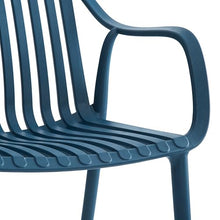Xdeco UV-Resistant Outdoor Dining Chairs, Set of 4(Blue)