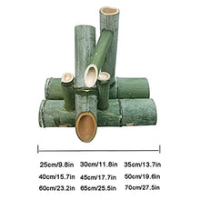 ERoomQ Bamboo Fountain Decor,Bird Bath Fountain,Water Feature Waterfall with Pump,Outdoor Garden Decoration(80cm)