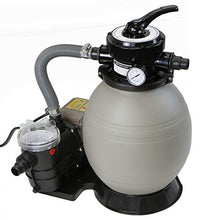 9TRADING 2640 GPH Self Priming Swimming Pool Pump with Timer 13" Sand Filter Above Ground