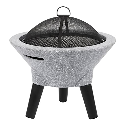 Outdoor Fire Pit Garden Wood-Burning Fire Pit Grill Table Set, Outdoor Backyard Patio Fireplace Fire Bowl, Easy to Use, Isolate Sparks (Color : Kit-2) (Kit 2) (Kit 2)