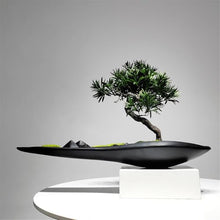 YXIANG56Q Fake Plants Artificial Green Plant Ornaments Bonsai Tree Fake Office Desk Decor Bonsai Tree