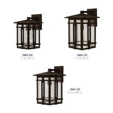 Hinkley Tucker One Light Large Outdoor Wall Mount, Oil Rubbed Bronze