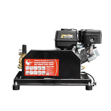 Canpump Belt Drive Pressure Washer: 4000 psi @ 4 US gpm, 15 hp Loncin G420F Gas Engine, Triplex Plunger Pump, External Unloader with Extended Bypass, Plate Mounted