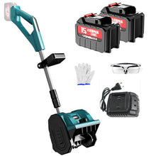 HYUIO Cordless Electric Snow Blower,Handheld Cordless Electric Snow Shovel,Cordless Handheld Electric Snow Thrower,with Adjustable Telescopic Pole,A