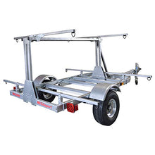 Malone MegaSport Low Bed Kayak Trailer Silver