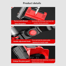 HYUIO Cordless Electric Snow Blower,Handheld Cordless Electric Snow Shovel,Cordless Handheld Electric Snow Thrower,with Adjustable Telescopic Pole,B