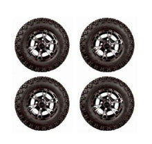 3G Lift Kit Combo with 10" Flash Wheels and Tires for Club Car DS Golf Carts 2004+