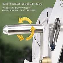 Garden Hose Reel Tools Retractable Lightweight Flexible 6-Function Spray Nozzle Switchable Connector Patio Lawn Car Washing Pet (Color : 15 Meters Water Pipe) (15 Meters Water Pipe) (20 Meters Water