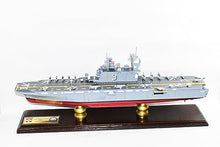 Squadron Nostalgia LLC USS Belleau Wood LHA 3 24-Inch Mahogany Scale Model Navy
