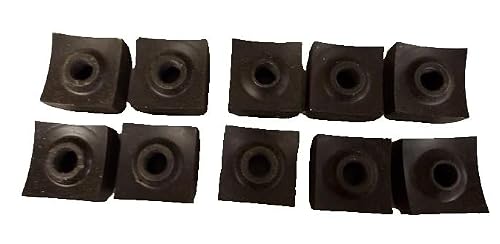 50 Pack FORESTRY TEETH FOR MULCHERS 12MM,Replacement for GIYI OEM