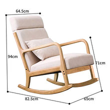JDXQBLD Leisure Rocker Chairs Nordic Rocking Chair Home Recliner Modern Nap Balcony Leisure Rocking Rocking Chair