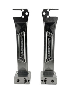 Push Industries Slalom Arm Extension Kit for MasterCraft Wakeboard Racks (Replaces OEM 53491) Silver