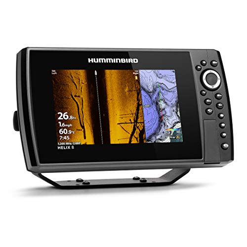 Humminbird Helix 8 Chirp MEGA SI+ GPS G4N Fish Finder Control Head Only Black