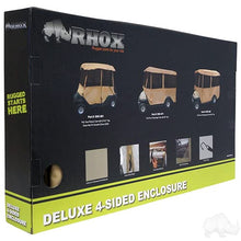 Revenge Golf Cart Parts & Accessories Deluxe 4 Sided 88" Top Enclosure