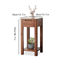 Wooden Plant Display Stand Modern Plant Stands for Indoor Plants Indoor Plant Stand Fits Plant Pots Home Decoration Garden Plant Stand Display Stand (Size : Small) ()