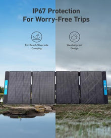 Anker SOLIX F3800 Portable Power Station and 400W Bifacial Panel, 3,840Wh