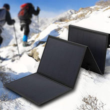 Outdoor Foldable Solar Panel 80W, Portable Solar Panel kit, Foldable Solar Charger for Portable Power Station, Solar Generator Camping, Laptops