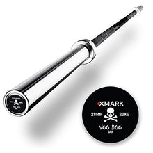 XMark Black Diamond Olympic Weight Plates & Voodoo Bar Combo 365 lb Set