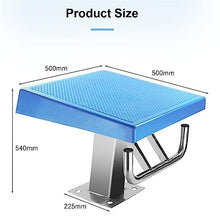 NYMFEA Heavy Duty Pool Diving Board, Swimming Competition Diving Equipment, 600 Lbs Weight, Indoor Outdoor Pool Diving Board,Non-Slip Competition Training Stadiums Diving Platform,B
