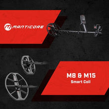 MINELAB MANTICORE High-Power Multi-IQ+ Waterproof Professional Metal Detector Bundle for Adults with Advanced Target ID — Includes 8", 11" and 15" Double-D Coils for Low, Medium and High Depth