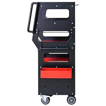 YooUmiLife Repair Shop Laptop Workstation with Wheels and Side Suspension Design Hooks and Parts Storage compartments, Suitable for car Repair Shops, car Modification Shops, etc