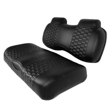 MADJAX Golf Cart Front Seat Cushion Assembly | Compatible with EZGO TXT and RXV Models (Black)