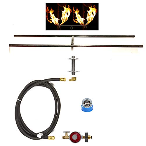 EasyFirePits Complete Basic Fire Pit Kit (40.00, 40 Inch H-Burner)