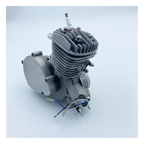 Replacement Parts Babwork 80cc 2 Stroke Gas Engine Motor Fit for Motorized Bicycle Bike Cycle Silver