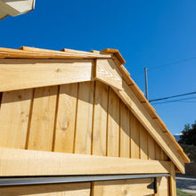 Outdoor Living Today Western Red Cedar SpaceMaster Storage Shed with Cedar Shingle Roof, Double Doors, 6 ft. W x 4 ft. D