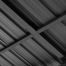 TOOLPORT 13x13 ft Hardtop Gazebo Steel Roof