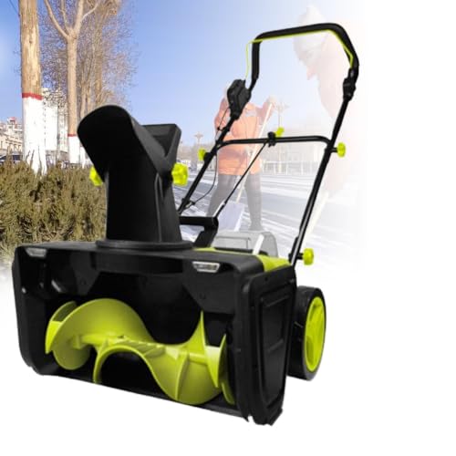 Battery Snow Blower 40v 20in Clearing Width for Snow 2batteries