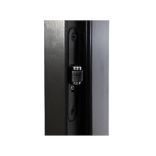 PROSAUNAS Clear & Tinted Glass Sauna Door, Prehung Tinted Glass Sauna Door (Right Hanging, ADA Tinted - Black Alder Frame 36x81)