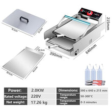 XYWGBMS Small Automatic Hamburger Grill Double-Layer Hamburger Bun Heating Machine Electric Commercial Heating Hamburger Grill,24pieces
