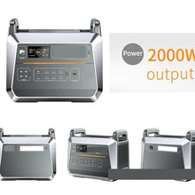 Portable Power Generator, 220V Emergency Power Supply 2000W Portable Outdoor