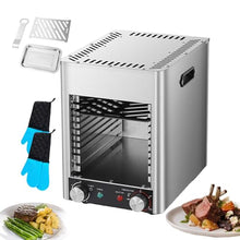 GGAHDSRH Electric Steak Grill, 1700w Steak Teppanyaki Cooker, Electric Barbecue Grill Pan for Commercial, Stainless Steel for Easy Cleaning,