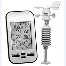 Weather Station Anemometer Digital LCD Outside Wind Speed Direction Sensor