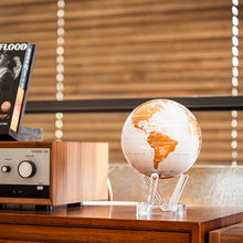 MOVA Globe Metallic White and Gold 6