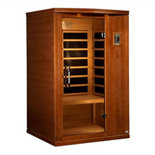 DYNAMIC SAUNAS Madrid Elite 3-Person Infrared Sauna with Bluetooth and LED Control Panel