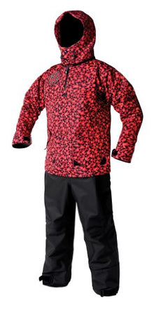 NP Surf Lucifer Full Drysuit Black/Red Small