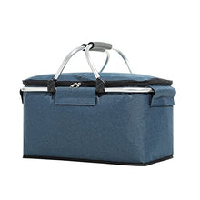 Insulation and Cold Storage Folding Picnic Basket Portable Fruit Outdoor