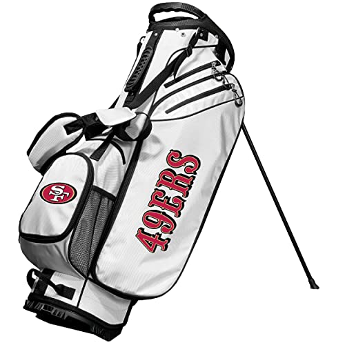 Team Golf NFL San Francisco 49ERS Birdie Golf Stand Bag Lightweight 14-Way Club Divider Insulated Cooler Pocket