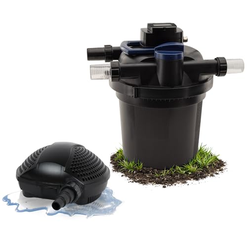 The Pond Guy AllClear 3000 G3 & SolidFlo 2000 Pump Combo System