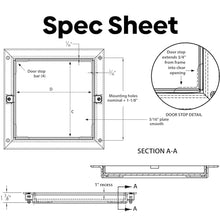 Best 18” x 18” Removable Floor Access Panel with a 1/8” Recess for Vinyl Carpet/Tile, High-Grade Smooth Aluminum Floor Access Door Secured with 1/4" x 1" Flat Head Screws, Mill Finish,BA-FT-8080