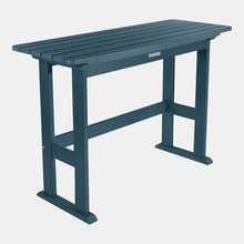 highwood Lehigh Counter Height Balcony Table, Nantucket Blue