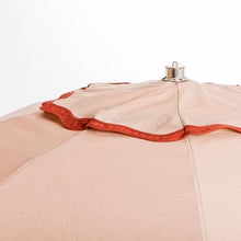 OROTLECT 6.6ft Patio Umbrella with Push Button Tilt Outdoor Market Umbrella Rivie pink Acrylic Canopy for Garden Backyard Deck Poolside