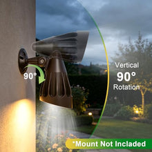 LED Bullet Spotlight Flood Light 30W/40W/50W Selectable Landscape Spotlight