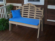 A&L Furniture Company Recycled Plastic 4' Marlboro Garden Bench - Lead TIME to Ship 4 Weeks