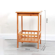 ZOCWJK Indoor Plant Stand Multipurpose Plant Stands Indoor Outdoor Flower Pot Holder Plant Pot Stand for Balcony Corridor Garden Terrace Multifunctional,Natural-50cm