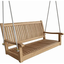 Anderson Teak Del-Amo Straight Swing Bench No Cushion 48" Multi Color