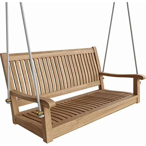 Anderson Teak Del-Amo Straight Swing Bench No Cushion 48" Multi Color